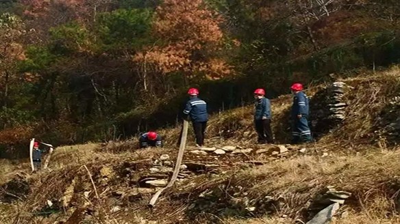 Người hùng dập tắt cháy rừng